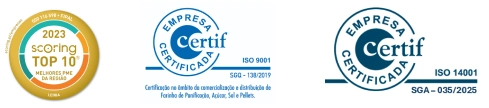 Certificações de qualidade Fipal